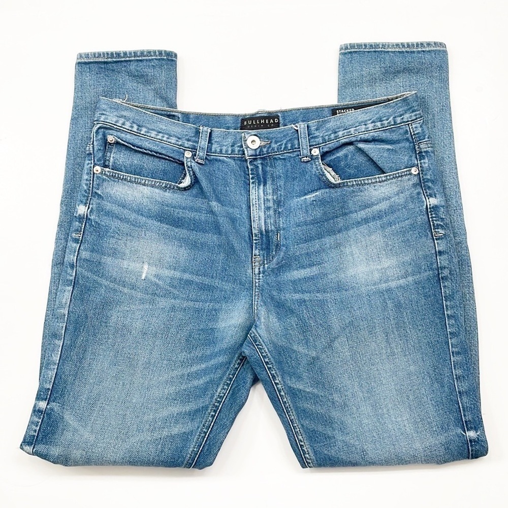 Bullhead Stacked Skinny distressed denim jeans - Picture 2 of 9